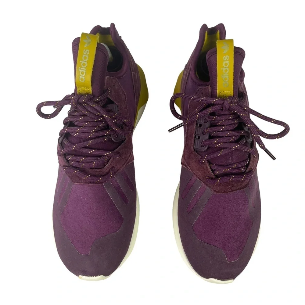 Adidas Tubular Purple Suede‎ Athletic Shoes Mens Size 8